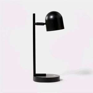 PillowFort Matte Black Desk Lamp